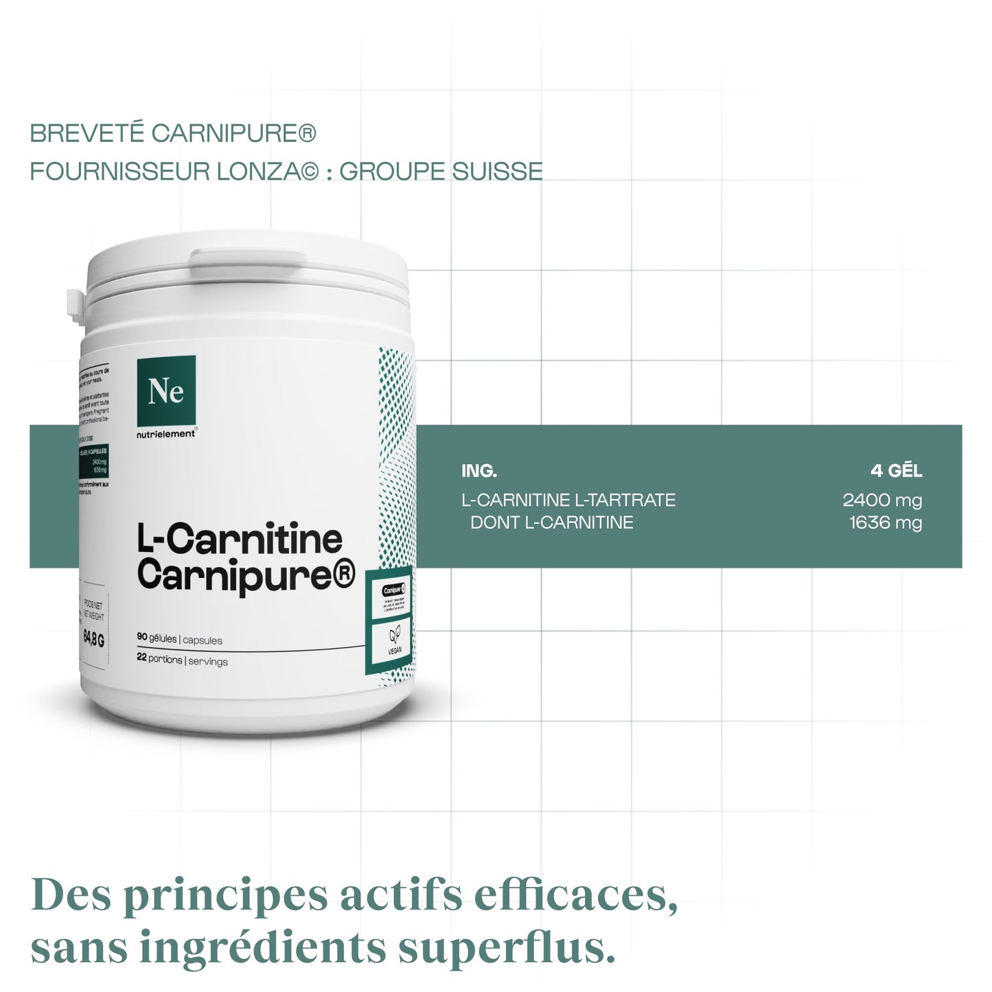 Carnitine Carnipure® en gélules