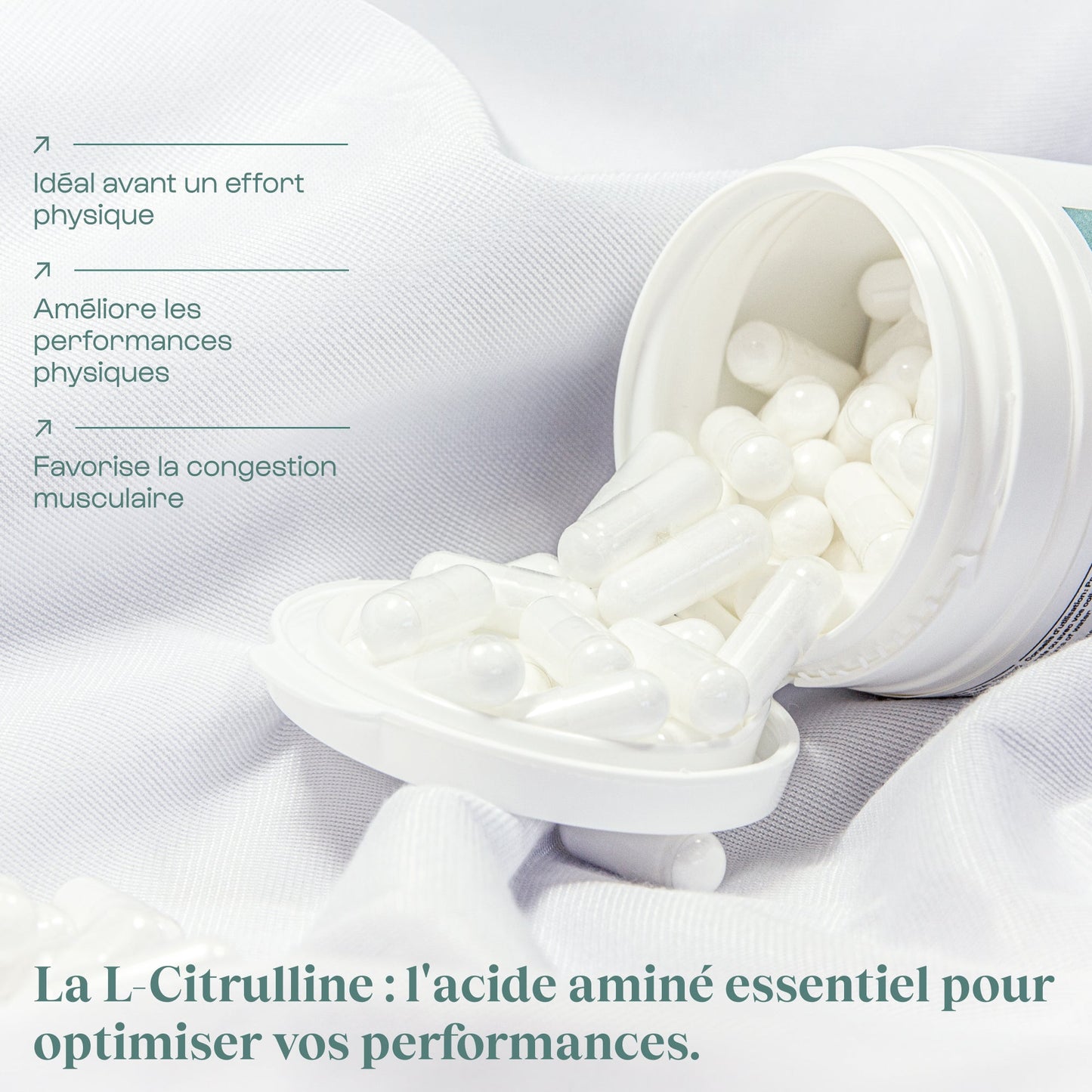 Citrulline (L-citrulline base) en gélules