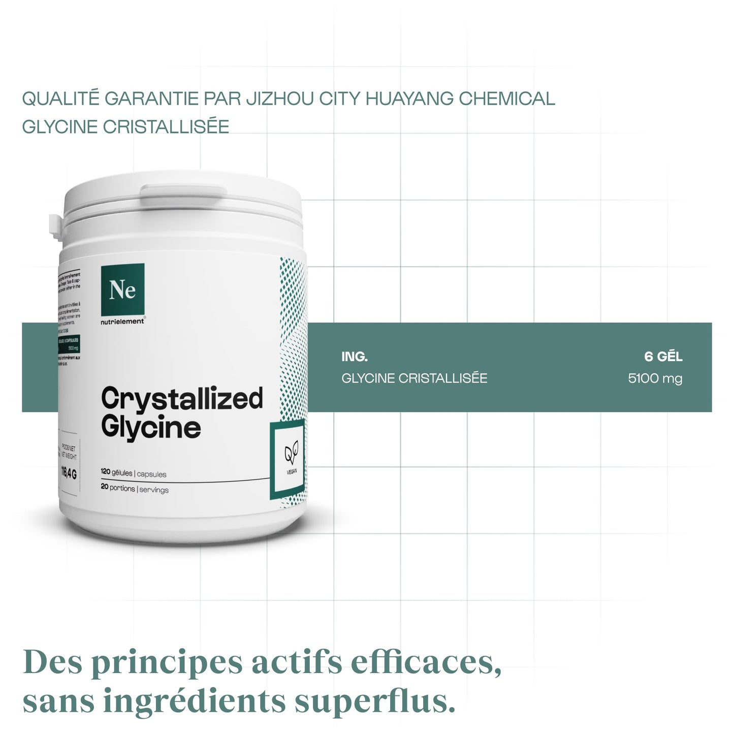 Glycine Cristallisée en gélules