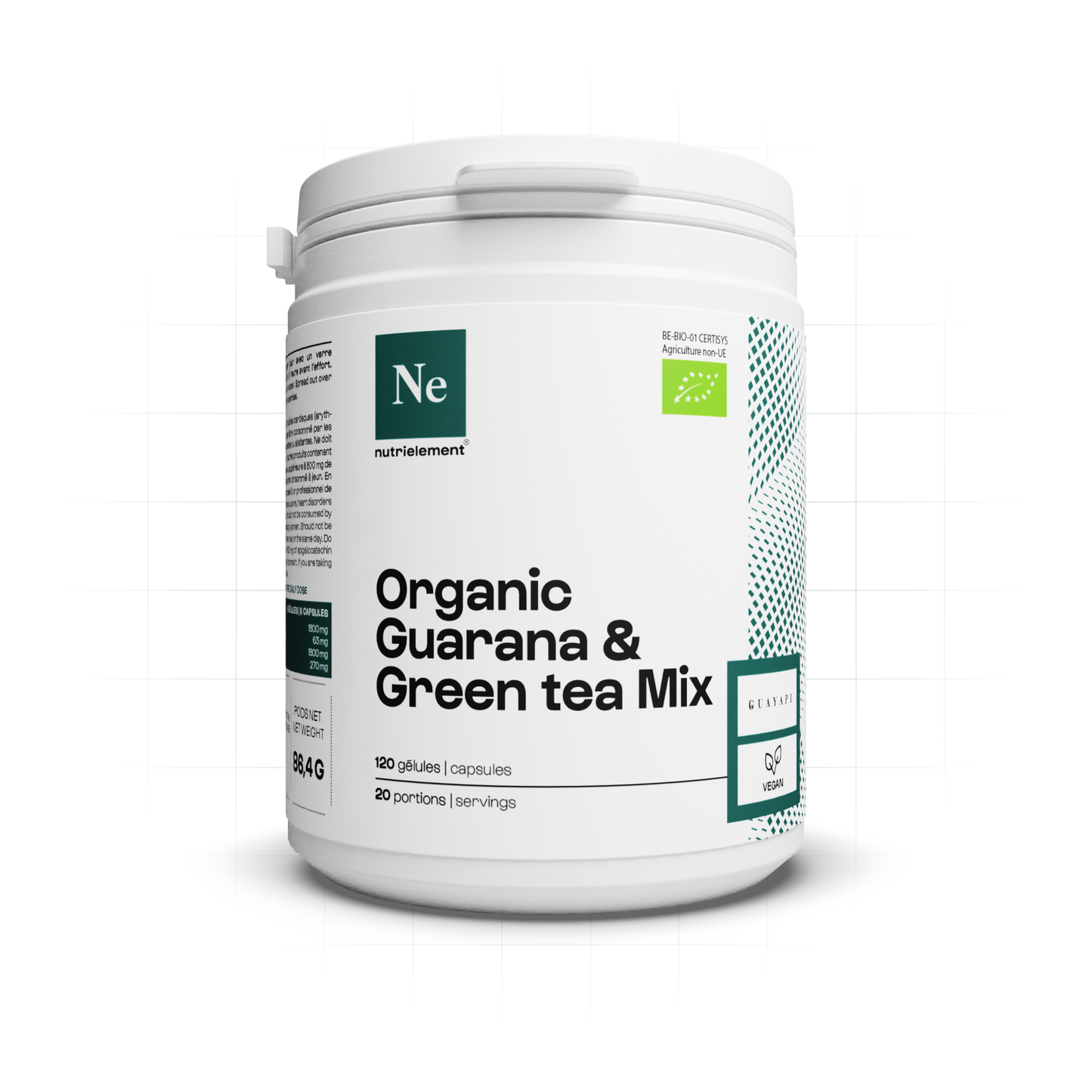 Mix Guarana & Thé Vert Bio - Booster