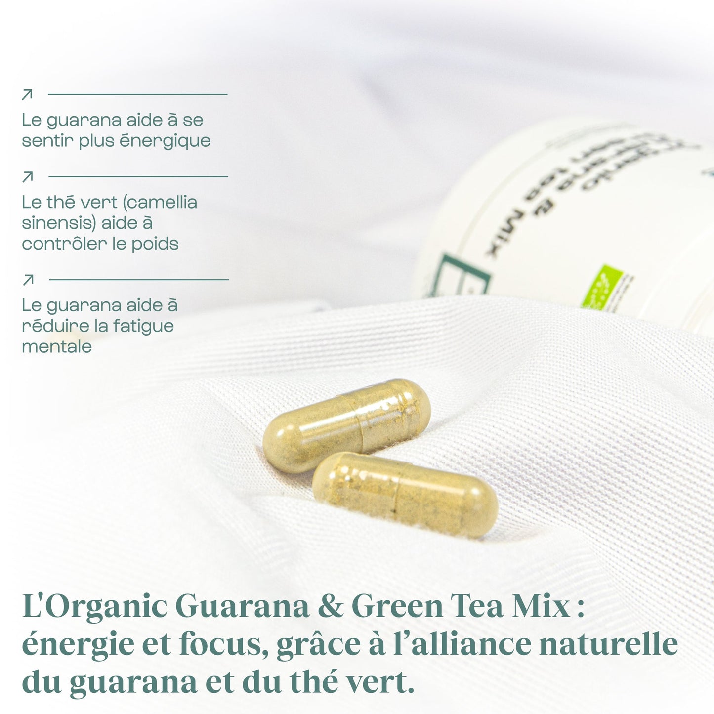 Mix Guarana & Thé Vert Bio - Booster