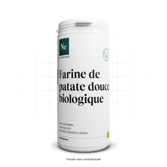 Farine de patate douce blanche biologique