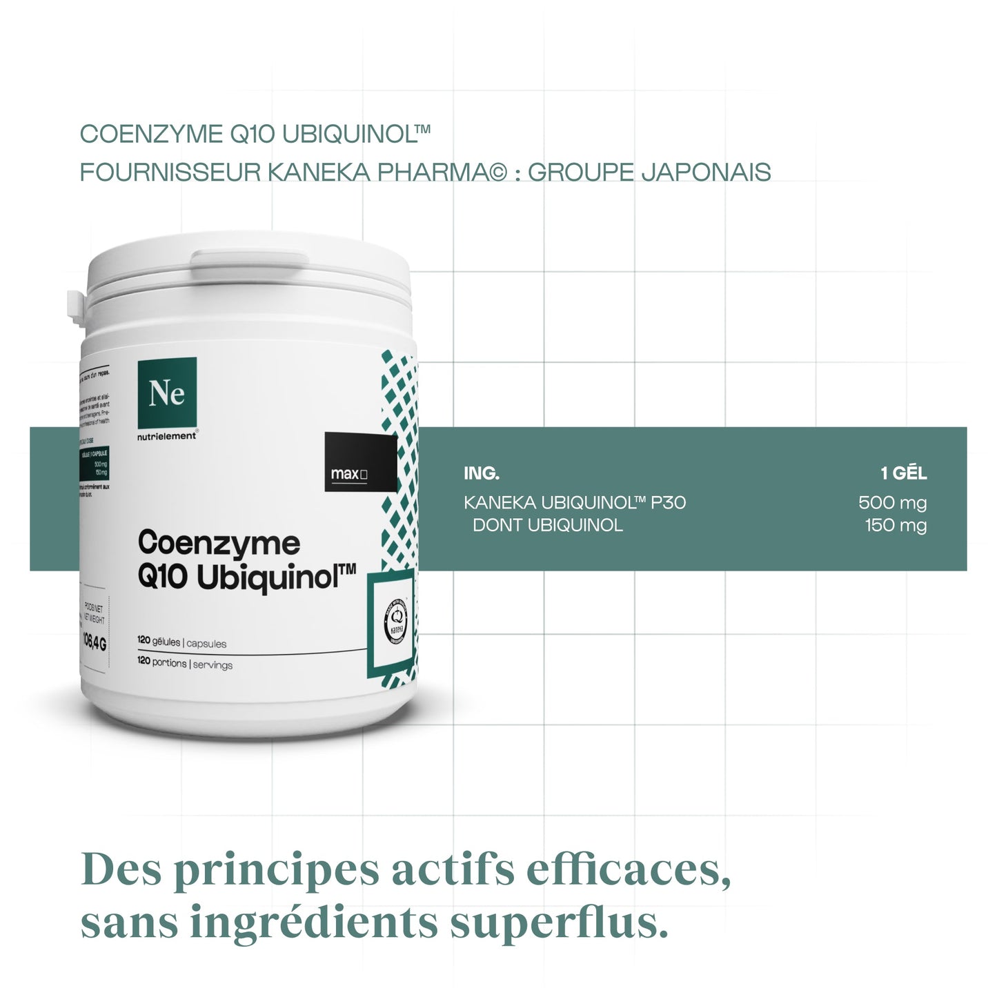 Ubiquinol Q10 en gélules